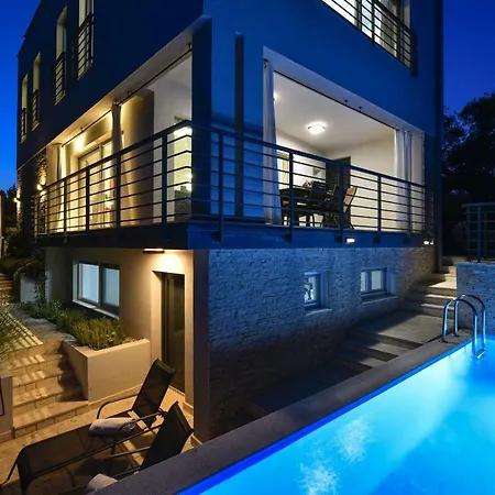 빌라 Mirta Zadarvillas 노비그래드달마샤